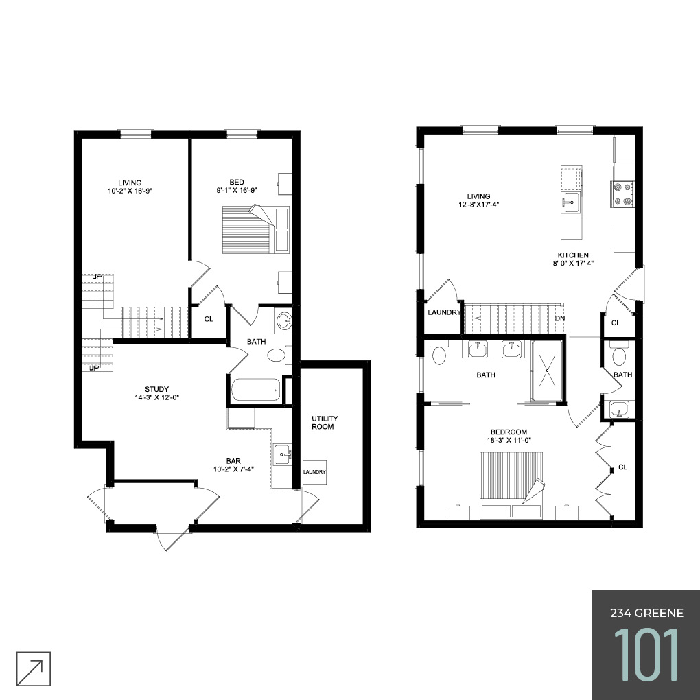 Floor Plans 234 Greene Street 250 Greene